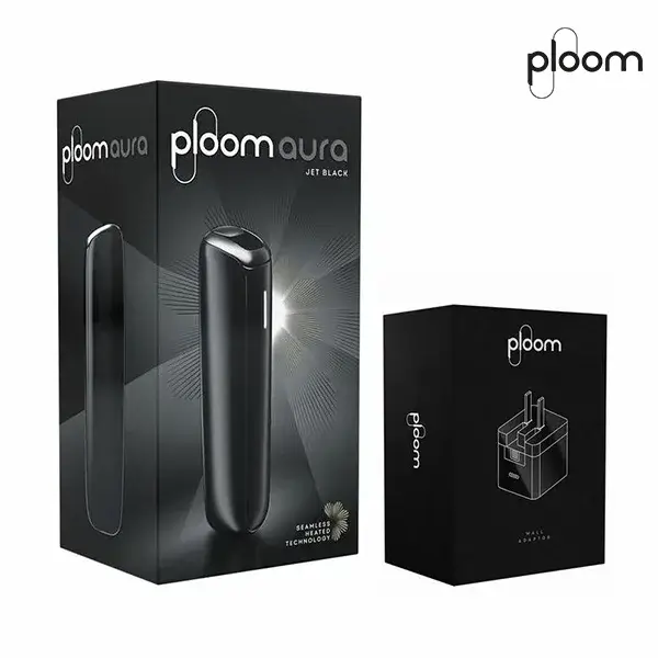 【現貨】Ploom Aura Jet Black starter kit 黑色智慧恆溫加熱菸主機|SMART HEATFLOW 四段吸感 三天到貨:圖片 2